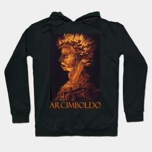 Fire (1556) by Giuseppe Arcimboldo Hoodie